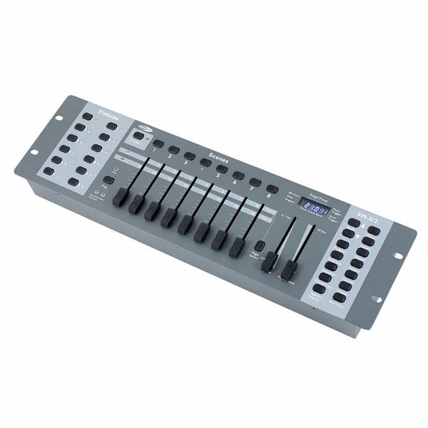 Showtec SM-8/2 16 Channel Light Desk - Vue principale