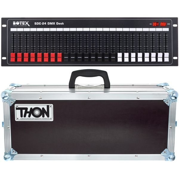 Botex SDC-24 DMX Desk Road Pack - Vue principale