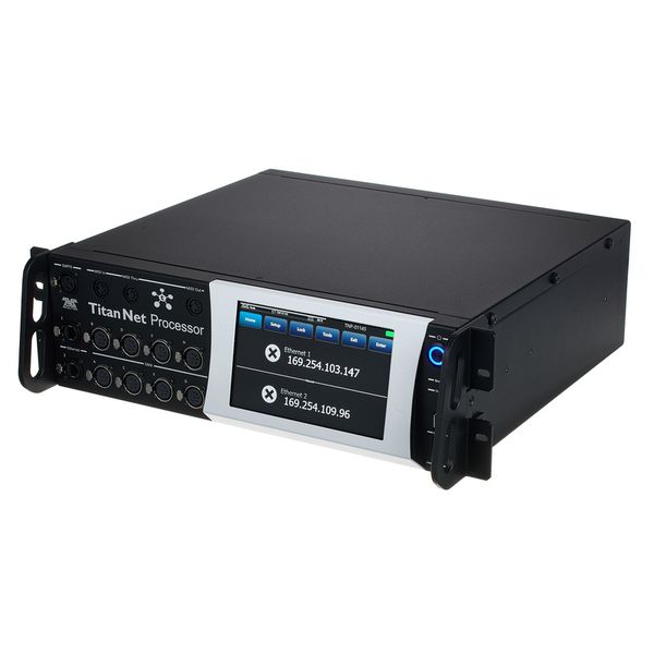 Avolites Titan Net Processor - Vue principale