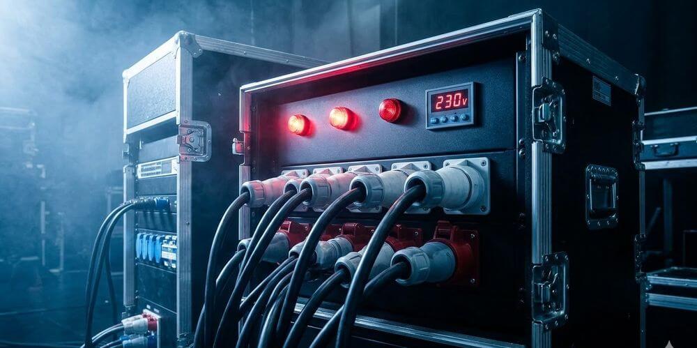 Calculer la puissance électrique d'un pont d'éclairage