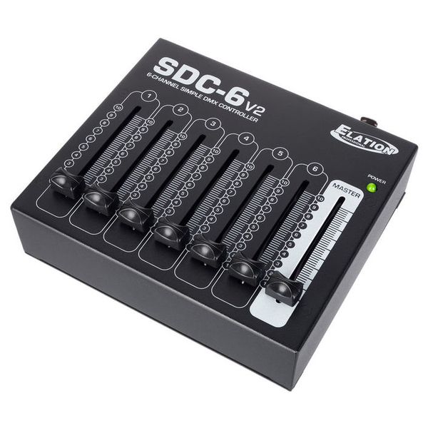 Elation SDC-6 Faderdesk V2 black : Analyse du workflow et avis d'expert