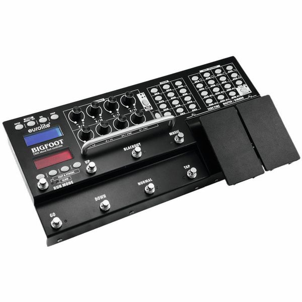 Eurolite DMX Move Bigfoot Foot Control : Avis : L'avis de la rédaction sur ce pupitre