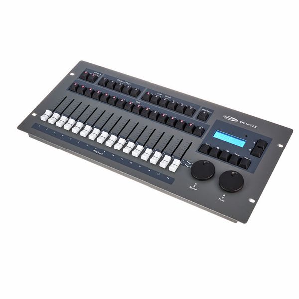 Showtec SM-16/2 FX : Guide d'achat : Avis sur ce pupitre DMX