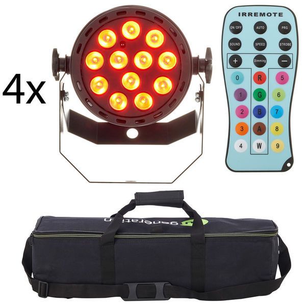 Fun Generation LED Pot 12x1W QCL RGB W Bundle : Avis sur l'ergonomie et la prise en main