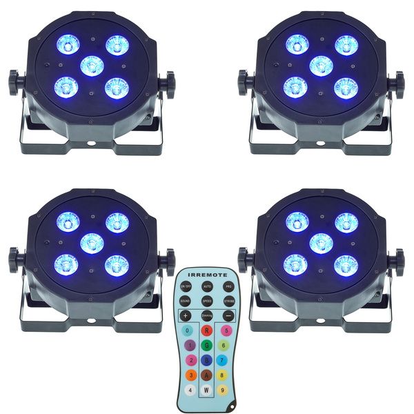 Fun Generation SePar Quad LED RGB UV Bundle 4 : Banc d'essai complet et avis utilisateur