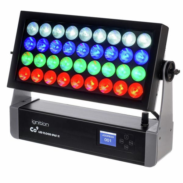 Ignition Co9 V2 LED Flood RGBW : Avis et essai : Le rendu en conditions live