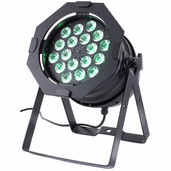 Showtec LED Par 64 Short Q4-18 Bk : Avis : Notre verdict après test en salle