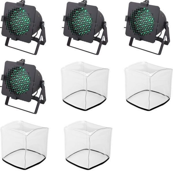 Stairville LED PAR 56 Black Floor Bundle : Test approfondi de ce luminaire de scène