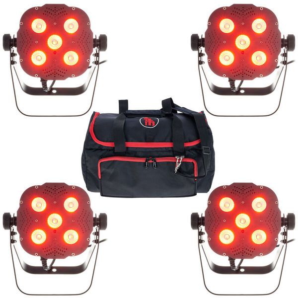 Stairville Quad Par Profile RGB WW Bundle : Avis sur la polyvalence de ce projecteur