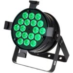 Stairville Retro Flat Par 18x12W RGB WW : Avis & Test : Lumière, faisceau et fiabilité